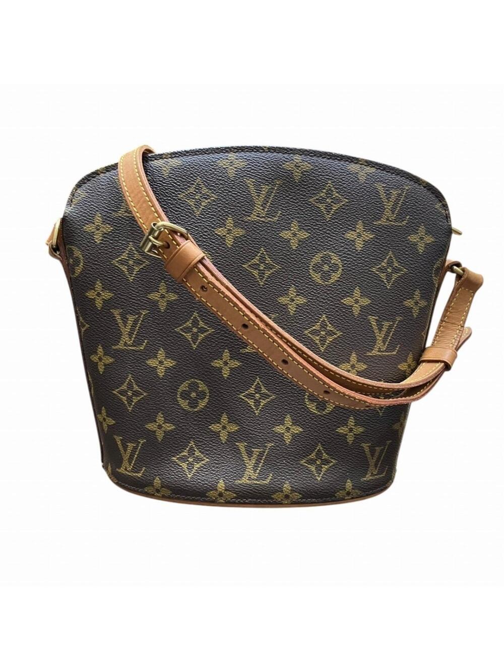 Louis Vuitton Drouot Handbag Canvas #369272L66B